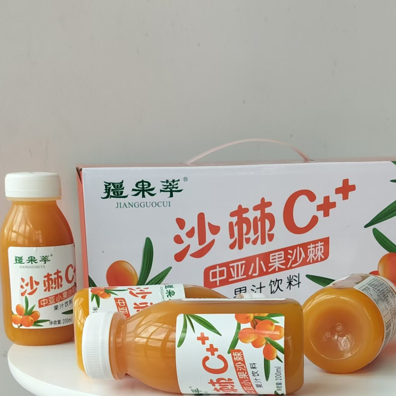 Xinjiang Fruit Extract Central Asian Small-Fruit Sea Buckthorn Juice Beverage​