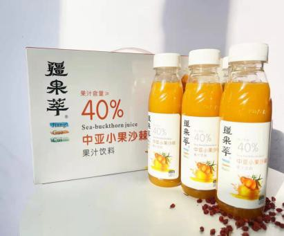 Xinjiang Fruit Extract Central Asian Small-Berry Sea Buckthorn Juice Beverage​